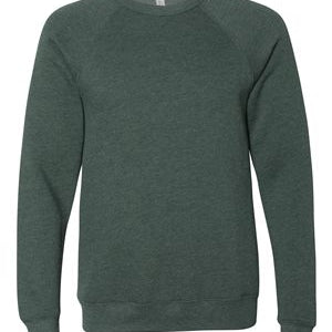 BELLA + CANVAS - Unisex Sponge Fleece Raglan Crewneck Sweatshirt