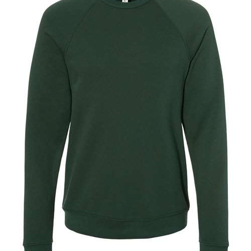 BELLA + CANVAS - Unisex Sponge Fleece Raglan Crewneck Sweatshirt