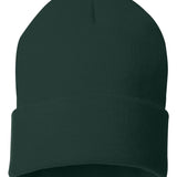 Sportsman Solid 12" Cuffed Beanie SP12